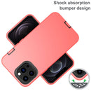 Compra la mejor funda heavy duty de silicona color naranja para tu iPhone 13 Pro en Guatemala, con SlowBack.