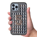 Funda CLEAR Crystal Stones con adornos para iPhone en Guatemala.