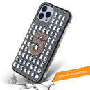 Funda CLEAR Crystal Stones con adornos para iPhone en Guatemala.