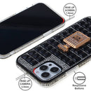 Funda Crystal Stones con adorno de perfume para iPhone 7G / 8G / SE 2020 en Guatemala, disponible en SlowBack.