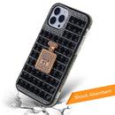 Funda Crystal Stones con adorno de perfume para iPhone 7G / 8G / SE 2020 en Guatemala, disponible en SlowBack.