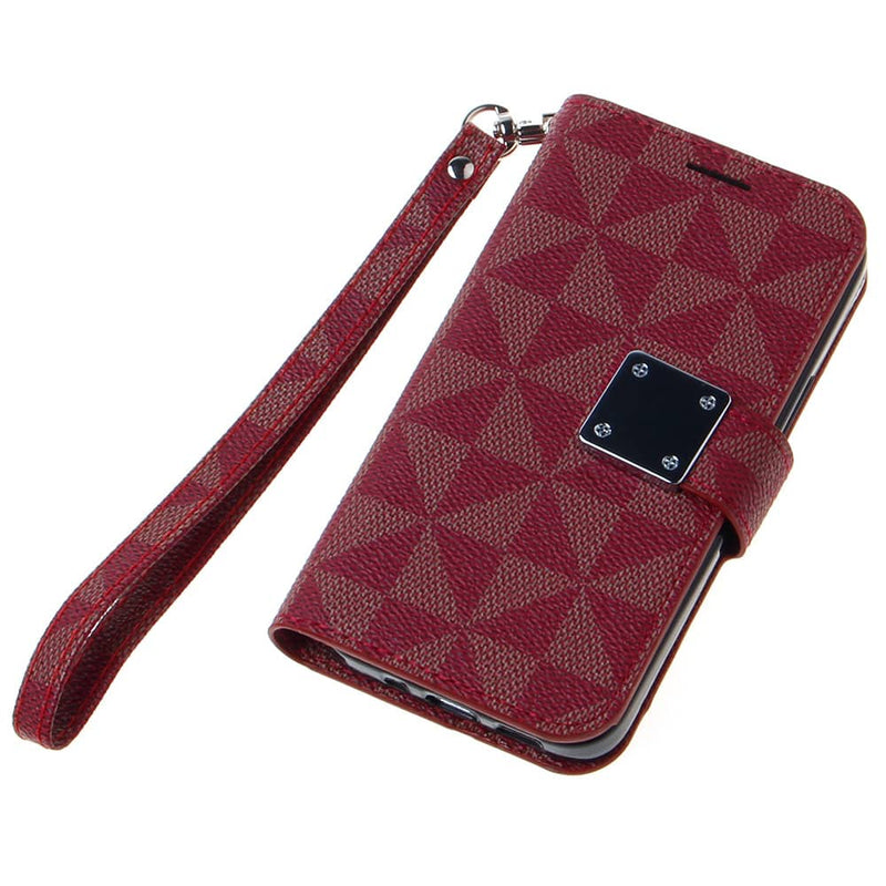 Encuentra la funda billetera triangle geometric design para iPhone 13 Pro en Guatemala.