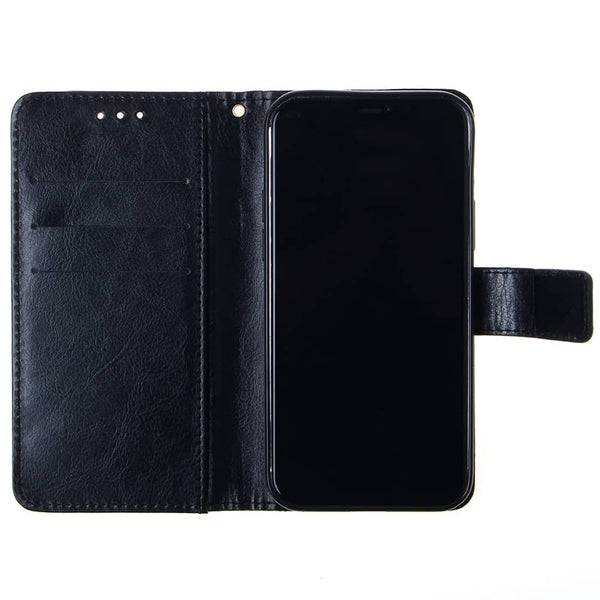 Protege tu iPhone 12 o 12 Pro con estilo con una funda de cuero con tarjetero en Guatemala.