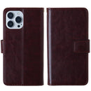 Encuentra la mejor funda de cuero con portatarjetas para iPhone 13 Mini en Guatemala en SlowBack, mayorista de accesorios de cuero.