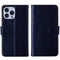 Encuentra la funda de cuero para iPhone 12 Pro en Guatemala en SlowBack, con ranura para tarjetas y color azul oscuro.