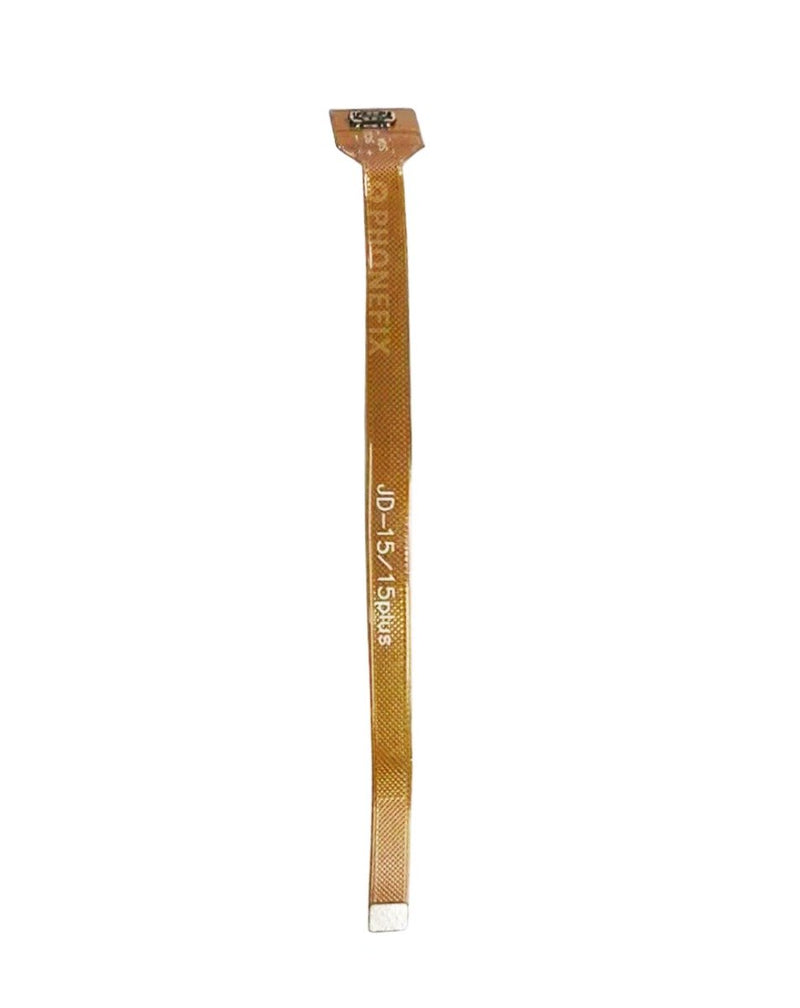 Encuentra el cable flex de extensión para batería de iPhone 15/15 Plus en Guatemala, en mayoristas de repuestos y talleres de reparación.