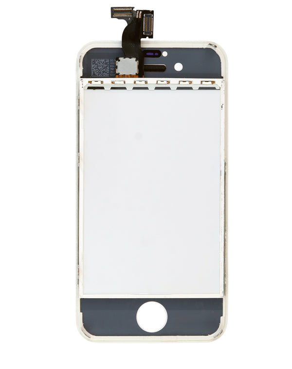 Reparación de pantalla iPhone 4S en Guatemala, pantalla LCD color blanco.