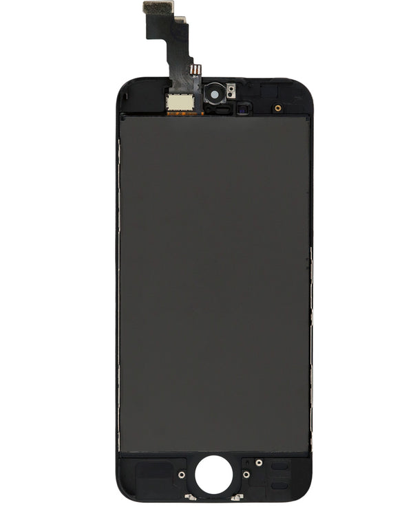 Reparación de pantalla iPhone 5S / 5SE en Guatemala, pantalla LCD color negro de alta calidad.
