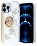 Tapa trasera de lujo con diamantes brillantes para iPhone 7/8 en Guatemala, mayorista de accesorios de lujo para iPhone.