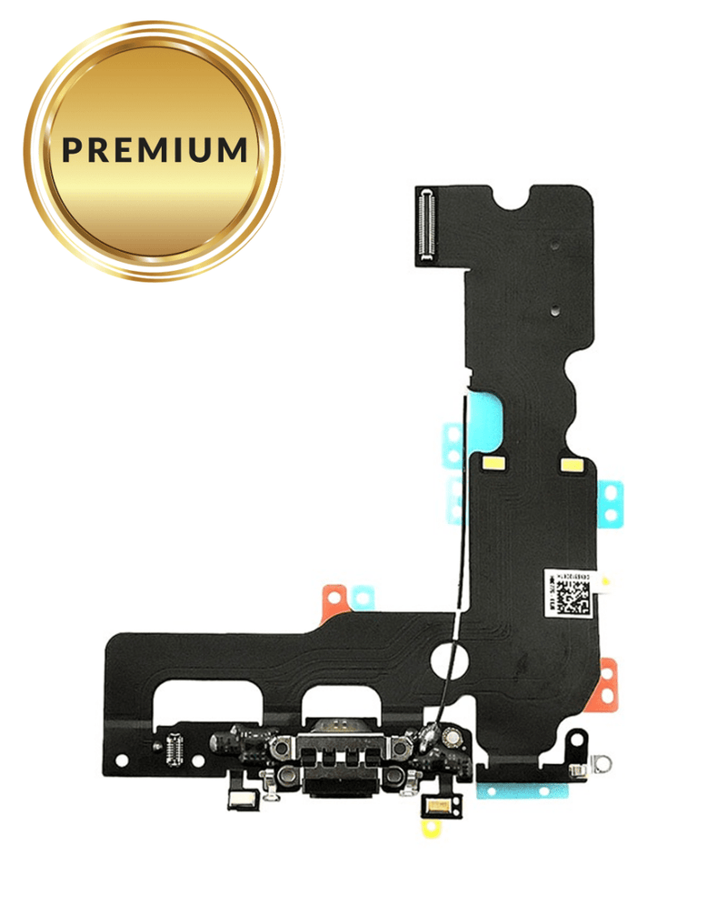 Reparación de puerto de carga con cable flex para iPhone 7 Plus en Guatemala, componente original.
