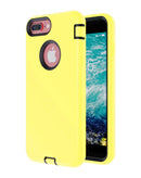 Encuentra la funda Silicone Design Heavy Duty YELLOW para iPhone 8 Plus / 7 Plus en Guatemala, ideal para proteger tu dispositivo.