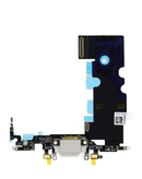 Encuentra el puerto de carga con cable flex para iPhone 8 en Guatemala, ideal para reparaciones en talleres y mayoristas de accesorios.