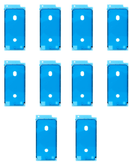 Cinta adhesiva pre-cortada impermeable para LCD iPhone SE (2020) / 8 (BLANCO) (Paquete de 10)