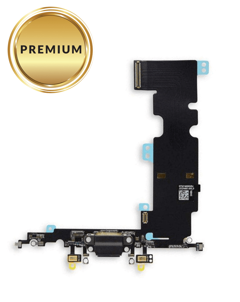 Reparación de puerto de carga con cable flex para iPhone 8 Plus en Guatemala.