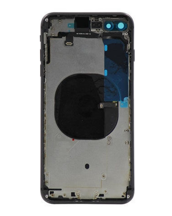 Tapa trasera con componentes preinstalados para iPhone 8 Plus en Guatemala, ideal para reparaciones y talleres especializados.