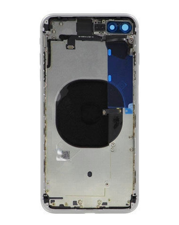 Encuentra tapas traseras con componentes preinstalados para iPhone 8 Plus en Guatemala, ideales para reparaciones en talleres especializados.