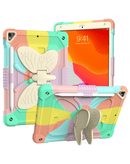 Protege tu iPad 5, iPad 6, Air 1, Air 2 o Pro 9.7 con estilo con esta funda protectora con diseño de mariposa en Guatemala.
