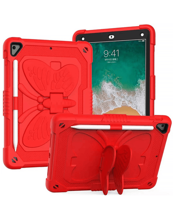 Encuentra el estuche protector con diseño de mariposa para iPad en Guatemala, ideal para proteger tu dispositivo de manera elegante y funcional.