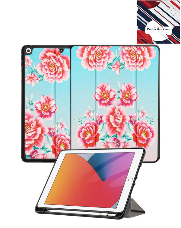 Encuentra la mejor funda giratoria 360 grados color rosa para iPad 10.2, Air 3 y Pro 10.5 en Guatemala.
