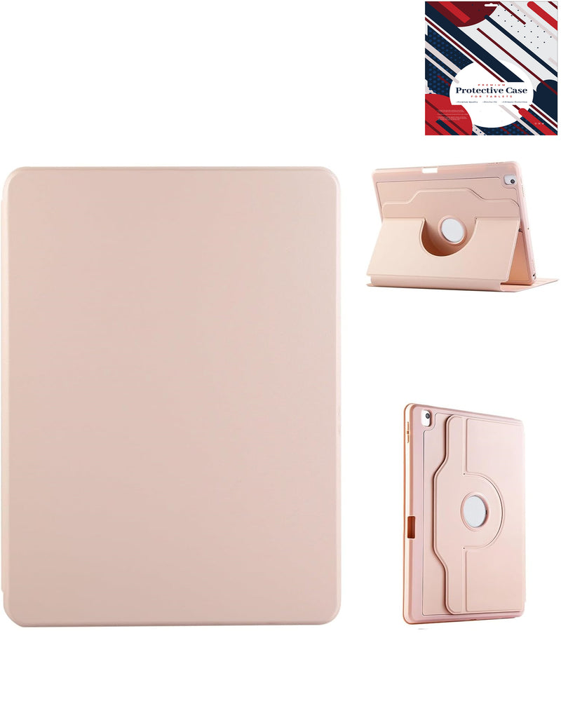 Compra el folio flip smart case PINK para iPad 10.2 en Guatemala en el mayorista SlowBack con soporte giratorio de 363 grados.