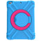 Protector azul para iPad 10.2/ Air 3/ Pro 10.5 con soporte circular, ideal para encontrar en Guatemala accesorios iPad y fundas a prueba de golpes de la marca SlowBack.
