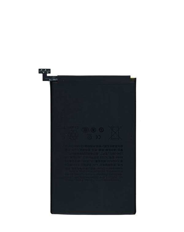 Reparación de batería para iPad Mini 7 con la etiqueta BajoPPLCD y Partes originales en Guatemala.