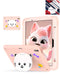 Protege tu iPad 10 2022 o iPad 11 con una funda antichoque en Guatemala con soporte y ranura para lápiz en color rosa.