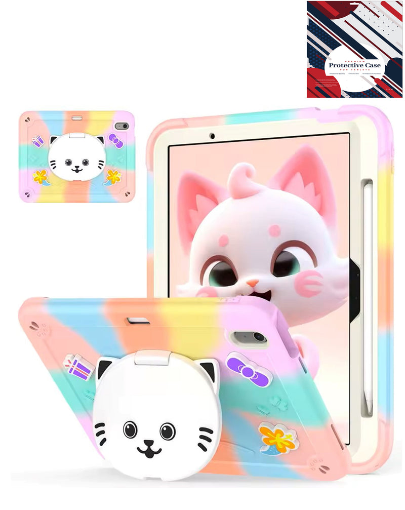 Encuentra la funda COLORFUL ROSE para iPad con soporte antigolpes y ranura para lápiz en Guatemala.