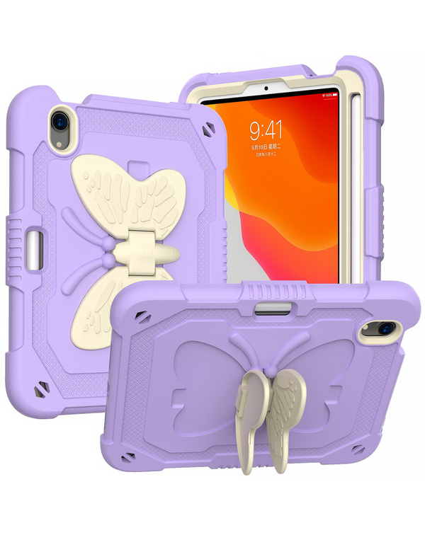 Encuentra la mejor funda de diseño de mariposa protectora para iPad 10 2022 / iPad 11 en Guatemala.