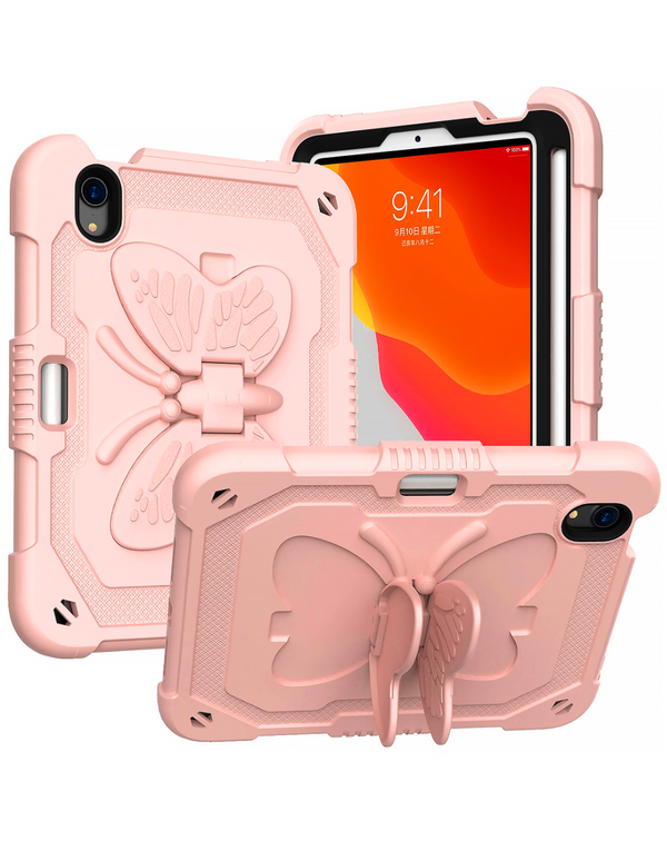 Encuentra el mejor case protector con diseño de mariposa para tu iPad 10 2022 en Guatemala.