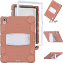 Funda protectora completa rosa cereza para iPad 10.9" (2022) / iPad 11 (A16) SlowBack, diseño elegante.
