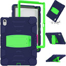 Encuentra la mejor funda de protección completa en color azul marino o verde para tu iPad 10 2022 o iPad 11 en Guatemala.
