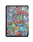 Encuentra la mejor funda old style con diseño graffiti para iPad en Guatemala, en el mayorista SlowBack.