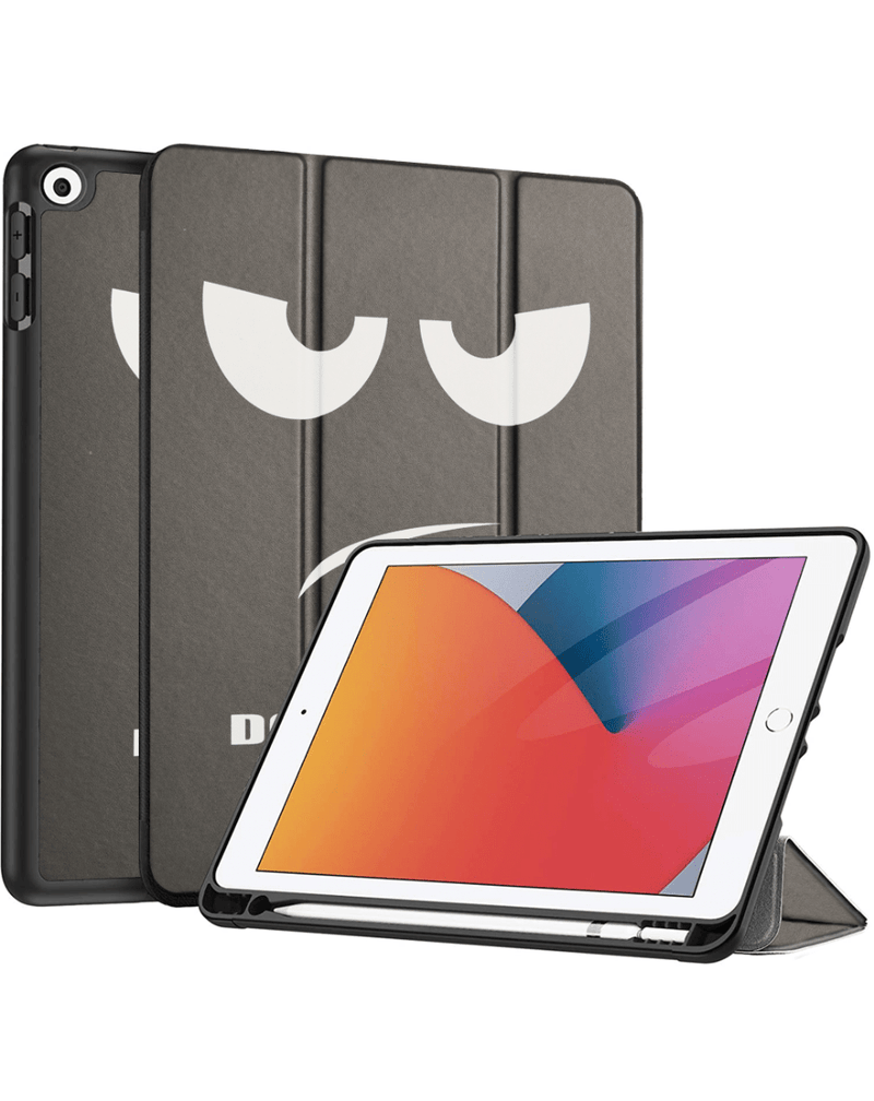 Encuentra el estuche Old Style Notebook Don't Touch para tu iPad en Guatemala, en los talleres de reparaciones de accesorios iPad y con distribuidores mayoristas de SlowBack.