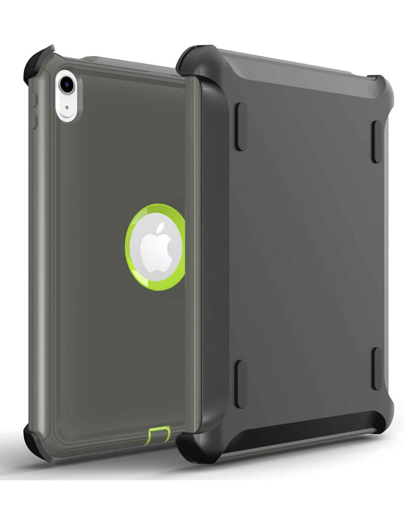 Protege tu iPad 10 2022 o iPad 11 con estilo con esta funda resistente con clip en color verde militar en Guatemala.