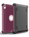 Encuentra la funda resistente con clip MAROON para iPad 10 2022 y iPad 11 en Guatemala, gran calidad y protección para tu dispositivo.