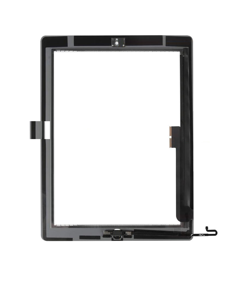 Reparación de ensamblaje de digitizador Standard+ para iPad 3 y iPad 4 con botón de inicio en Guatemala.