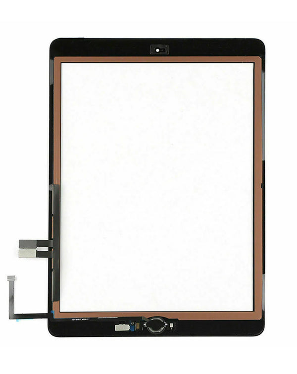 Reparación de digitizador con Home Button preinstalado para iPad 6 (2018) en Guatemala, disponible en color negro.