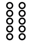 Encuentra lentes de cámara trasera para iPad en Guatemala en pack de 10 unidades, ideales para mayoristas y talleres de reparación de dispositivos Apple.