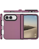 Funda SlowBack iPhone Duo color borgoña, protector celular delgado y elegante para Apple iPhone.