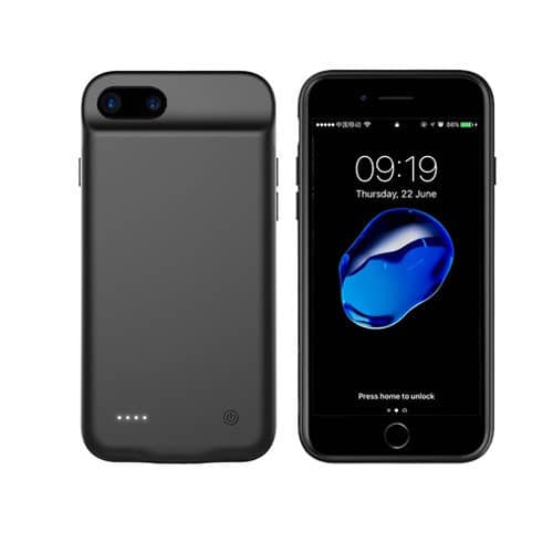 Encuentra la mejor funda de carga protectora 4000mAh para iPhone 8P/7P/6SP/6P en Guatemala, con envío a nivel nacional.
