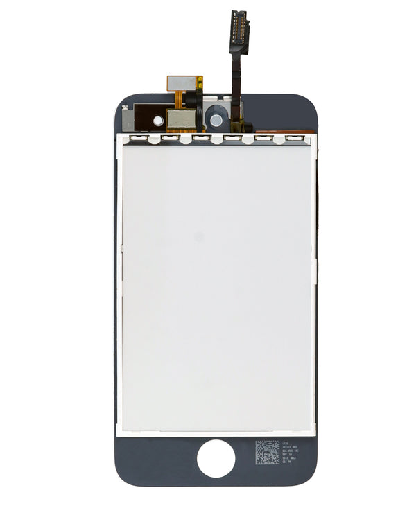 Encuentra la pantalla LCD blanca para iPod Touch 4 en Guatemala, ideal para reparaciones en talleres o como mayorista.