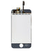 Encuentra la pantalla LCD blanca para iPod Touch 4 en Guatemala, ideal para reparaciones en talleres o como mayorista.