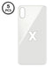 ¡Consigue un pack de 5 tapas traseras plateadas con agujero de cámara más grande para iPhone X en Guatemala al mejor precio en nuestro mayorista de repuestos!