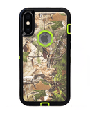 Funda heavy duty iPhone X/XS (CAMO GREEN)