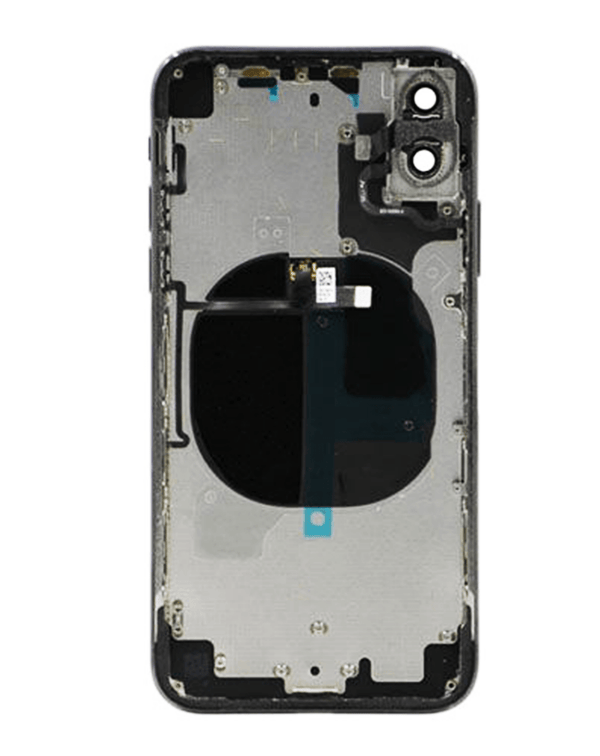 Encuentra tapas traseras con componentes preinstalados para iPhone X en Guatemala en nuestra tienda de reparaciones mayorista.