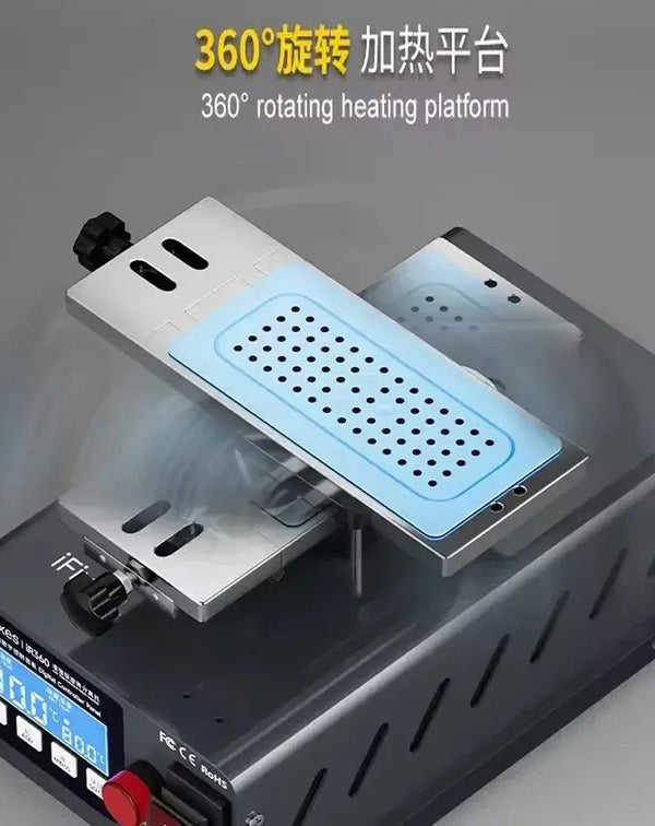 Compra la pantalla IFixes IR360 Rotary en Guatemala para reparaciones de pantallas LCD en talleres autorizados.