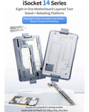 Encuentra al mejor precio en Guatemala el Tester de placa base QianLi 8 en 1 para iPhone 14 Pro Max, 14 Plus, 14 Pro y 14 en talleres de reparación mayoristas.