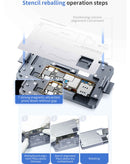 Encuentra al mejor precio en Guatemala el Tester de placa base QianLi 8 en 1 para iPhone 14 Pro Max, 14 Plus, 14 Pro y 14 en talleres de reparación mayoristas.