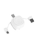 Encuentra el Cargador inalámbrico magnético para Apple Watch (1200mAh) en Guatemala, ideal para reparaciones y disponibilidad en mayoristas y talleres especializados.